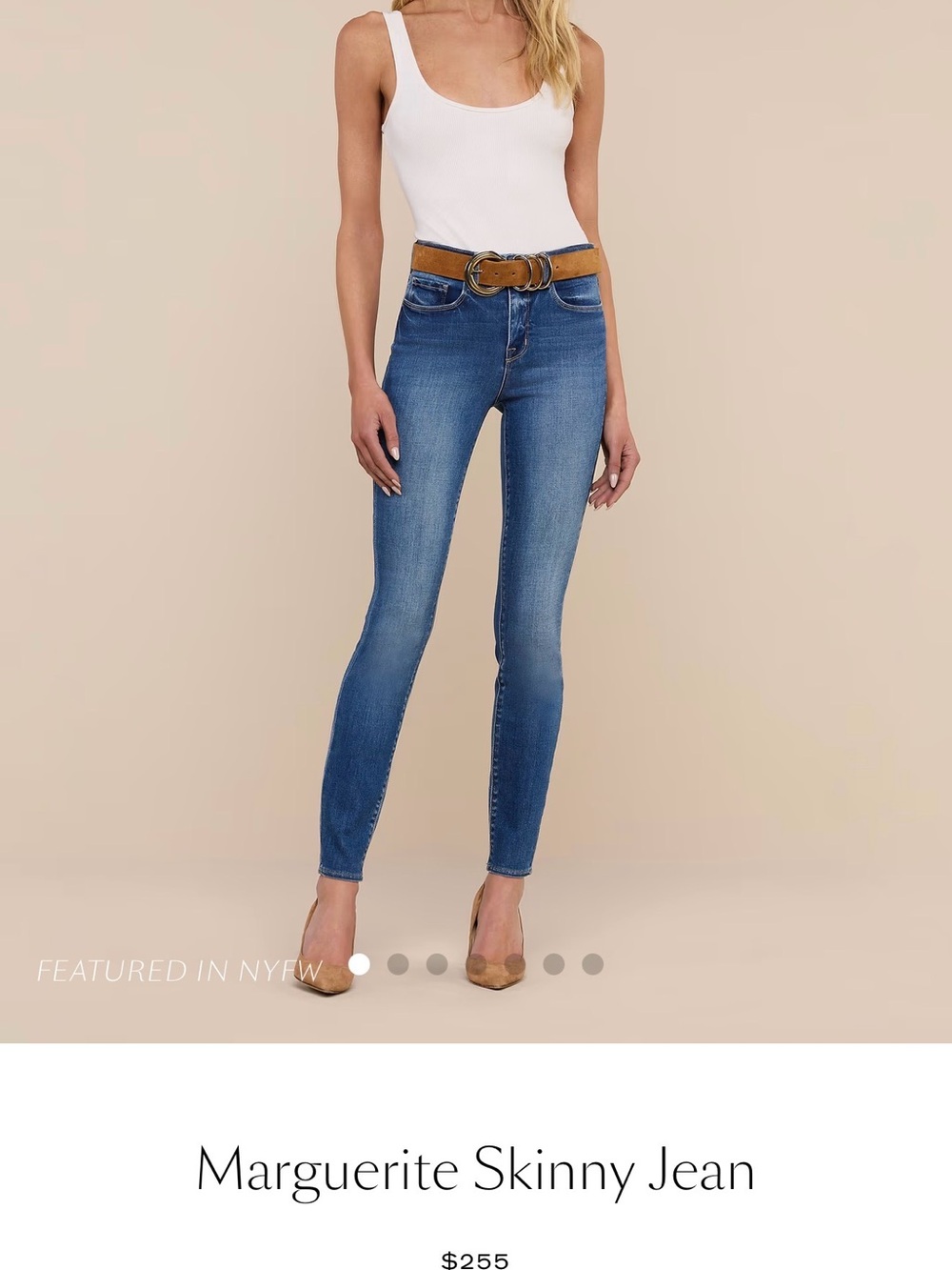 L’agence Marguerite Skinny Jeans - Blue